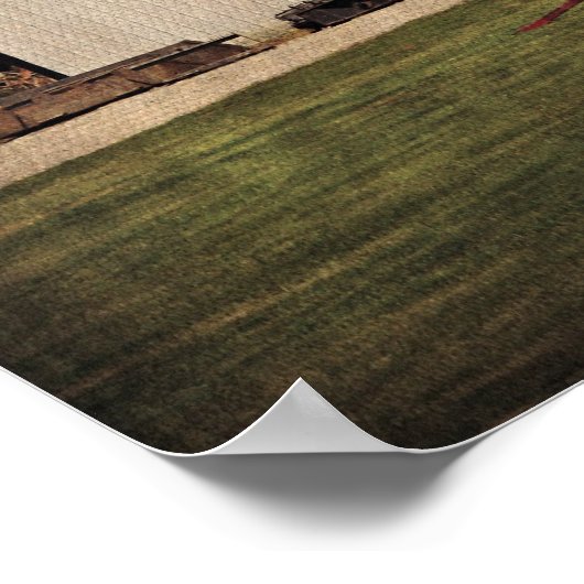 Prairie Queen Barn Quilt Poster (Ecke)