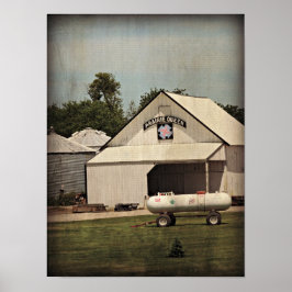 Prairie Queen Barn Quilt Poster