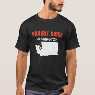 Prairie Ridge Washington USA Staat America Travel T-Shirt