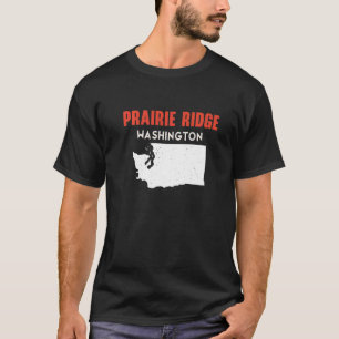 Prairie Ridge Washington USA Staat America Travel T-Shirt