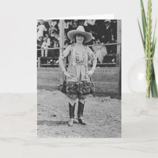 Prairie Rose Henderson Karte (Vorderseite)