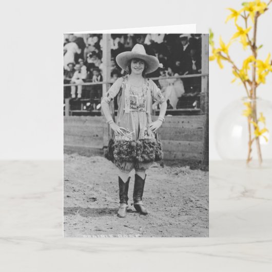 Prairie Rose Henderson Karte (Gelbe Blume)