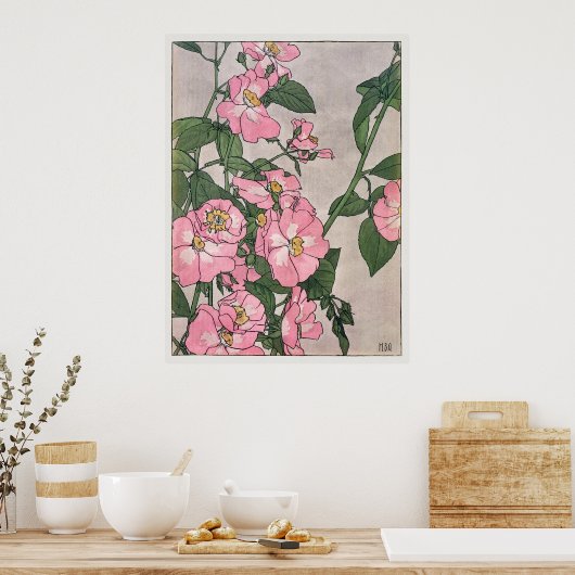 Prairie Rose Poster (Küche)