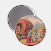 Prairie-Schoner Magnet (Vorderseite/Rückseite)