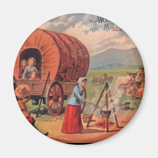 Prairie-Schoner Magnet (Vorne)