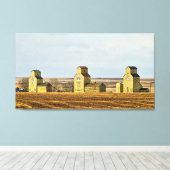 Prairie Sentinels Mossleigh Alberta Canvas Print Leinwanddruck (Insitu (Holzboden))