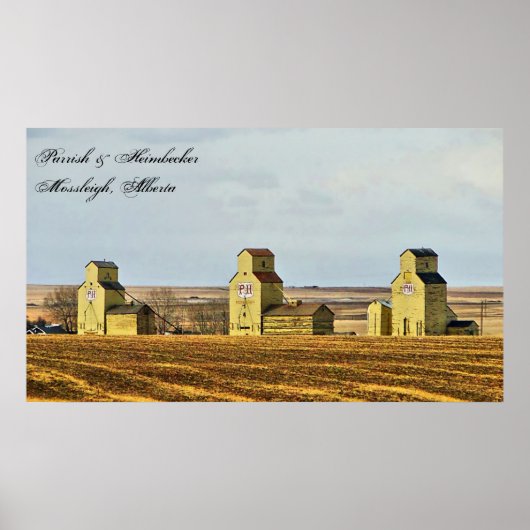 Prairie Sentinels Mossleigh Alberta Poster (Vorne)