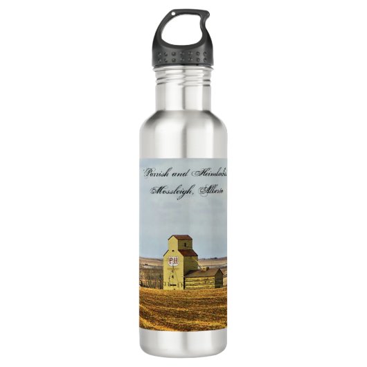 Prairie Sentinels Mossleigh Alberta Wasserflasche Trinkflasche (Vorderseite)