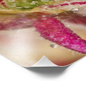 Prairie Smoke im Regen am Theodore Fotodruck (Ecke)