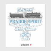 Prairie Spirit Trail (RT2) Aufkleber (Blatt)
