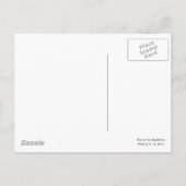 Prairie Sun Rudbeckia B&W Postkarte (Rückseite)