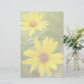 Prairie Sunflower - Helianthus maximilianii Briefpapier (Stehend Vorderseite)