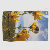 Prairie Sunset Golf Handtuch (Horizontal)