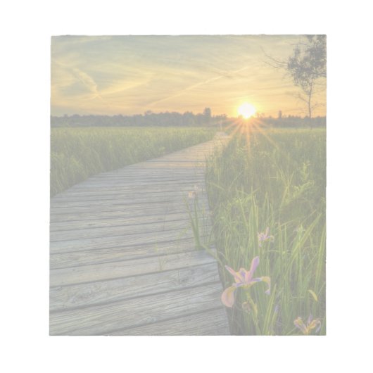 Prairie Sunset Notizblock (Vorderseite)