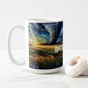 Prairie Tornado Kunstgalerie Kaffeetasse