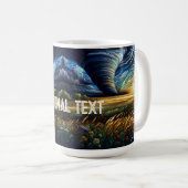 Prairie Tornado Kunstgalerie Kaffeetasse (VorderseiteRechts)