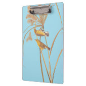 Prairie Warbler Audubon Yellow Bird Klemmbrett (Links)