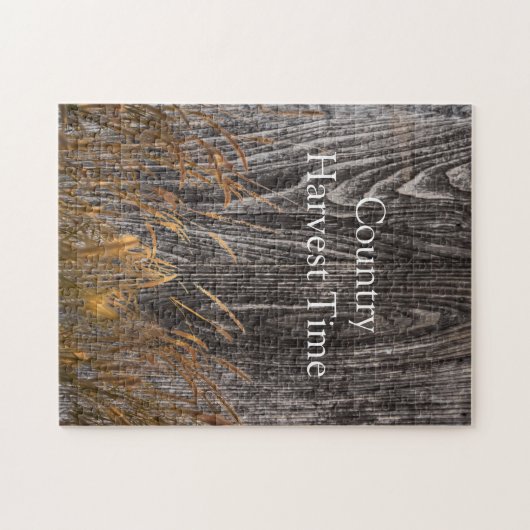 Prairie Wheat on Stall Board Puzzle (Horizontal)