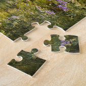 Prairie-Wildblumen und Lower Two Medicine Lake Puzzle (Seite)