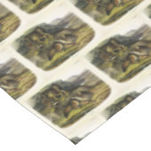 Prairie Wolf (Coyote) von Audubons Quadrupeds Tischdecke (Schrägansicht)