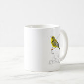 Prairie Zuhause Companion (Prairie Warbler) Kaffeetasse (VorderseiteRechts)
