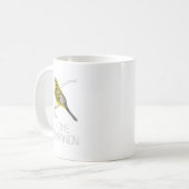 Prairie Zuhause Companion (Prairie Warbler) Kaffeetasse (Vorderseite Links)