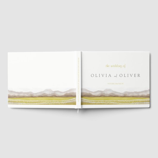 Prairies in Bloom Wedding Gästebuch (Voll)