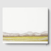 Prairies in Bloom Wedding Gästebuch (Rückseite)