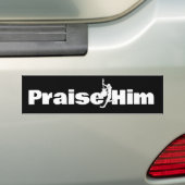  Praise Him, Guitar for the King Autoaufkleber (Auf Auto)
