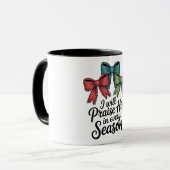 Praise Him in Every Season Christian 11 oz Coffee  Tasse (Vorderseite Links)