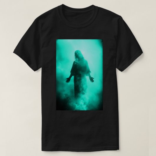 Praise Jesus Our Lord and Savior Glowinthedark 01 T-Shirt (Design vorne)