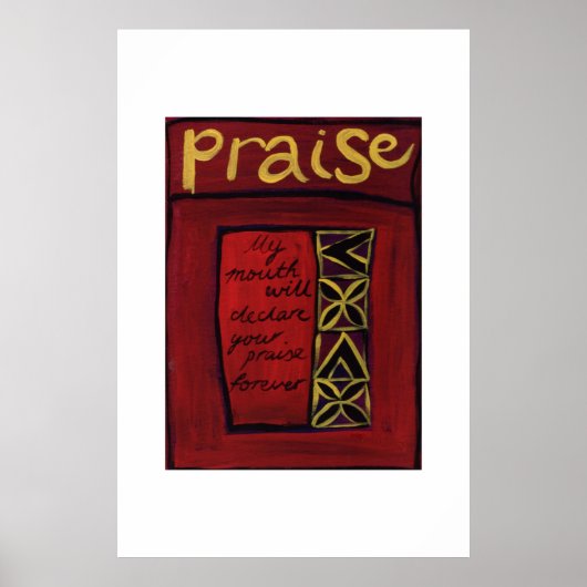 Praise Poster (Vorne)