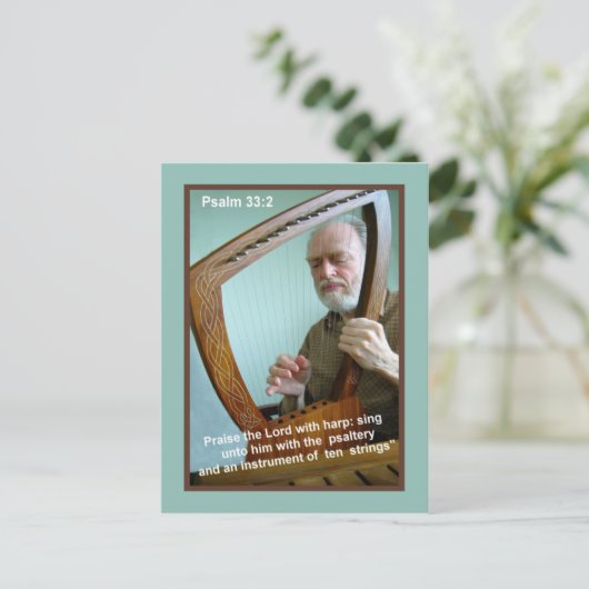 PRAISE! ~ Postkarte (Stehend Vorderseite)