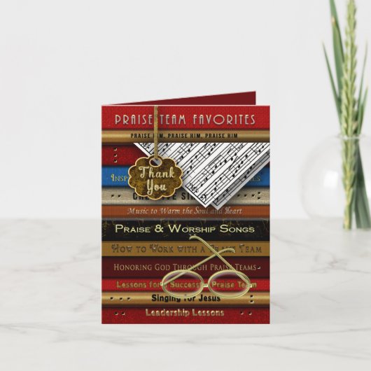 PRAISE TEAM DANKE - MUSIKBÜCHER, MUSIK (Vorderseite)