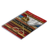 PRAISE TEAM NOTEBOOK - MUSIKBÜCHER/GLASSEN - Name Notizblock (Linke Seite)