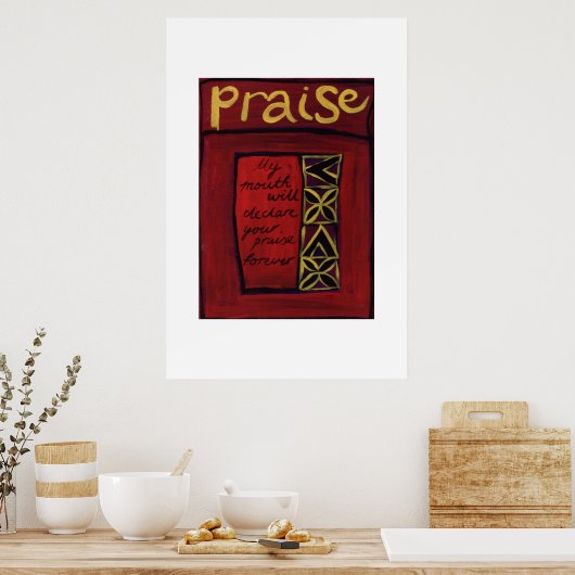 Praise v2 poster (Küche)