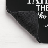 Praise Yahweh The God_ Christian Motivation Insrat Mousepad (Ecke)