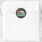 PRAK FÜR PALESTIN-Aufkleber Runder Aufkleber (Tasche)