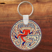 präkolumbianisches mythologisches Tier Schlüsselanhänger (Vorderseite)