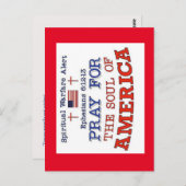 PRAKTIK FÜR DIE AMERIKA-Postkarte Postkarte (Vorne/Hinten)