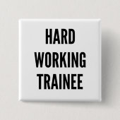 Praktikant Button (Vorderseite)