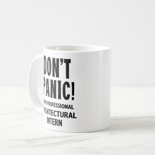 Praktikant Kaffeetasse (Vorderseite Links)