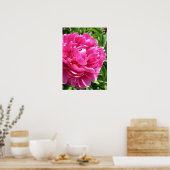 Praktisch perfektes Peony Poster (Küche)