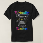 Praktisch Phantastischer Computerlehrer T-Shirt (Design vorne)
