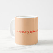 Praktisch-reflektieren Sie Tasse (Vorderseite Links)
