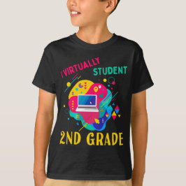 Praktisch Student 2. Klasse Geschenk für Jungen Mä T-Shirt
