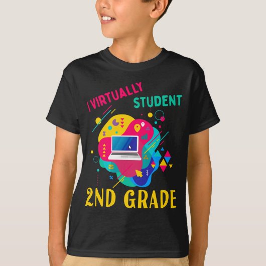Praktisch Student 2. Klasse Geschenk für Jungen Mä T-Shirt (Vorderseite)