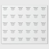 Praktisch und kann das Datum des Master-Koch für N Geschenkpapier (Flach)