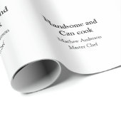 Praktisch und kann das Datum des Master-Koch für N Geschenkpapier (Rolleneckpunkt)