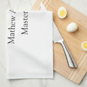 Praktisch und kann das Datum des Master-Koch für N Geschirrtuch (Viertel Falte)